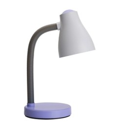 LAMPADA DA TAVOLO IN PLASTICA VIOLA ART.6036 VI