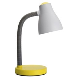 LAMPADA DA TAVOLO IN PLASTICA GIALLA ART.6036 G