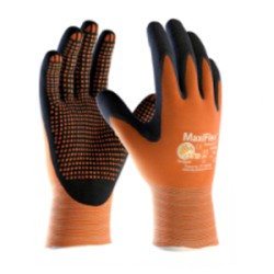 GUANTI NITRILE PUNTINATI MAXIFLEX ENDURANCE TG.8 42-848 ARANCIO