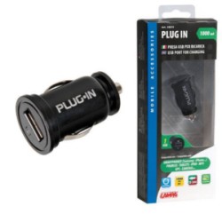 MINI PRESA USB DA AUTO PLUG-IN 600MA 12/24V ART.39019