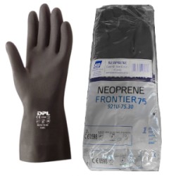 GUANTI NITRILE MONOUSO HI-RISK NT NERI SPESSORE 0.16 SENZA POLVERE TG L 50  PZ