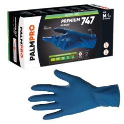 GUANTI LATTICE S/POLVERE PALMPRO 747 MM.0,30 TG.XL PZ.50 ART.EHRP (ex HI-RISKS)