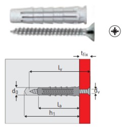 TASSELLO T6/VA 10X50 PZ.10 ART.568164