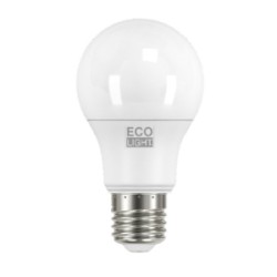 LAMPADINA GOCCIA A LED ECOLIGHT 12W E27 1055 LUMEN 3000K