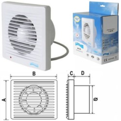 ASPIRATORE ELICOIDALE D.120 AA12E