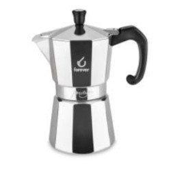 CAFFETTIERA MISS MOKA PRESTIGE ALLUMINIO TZ.6 +B FOREVER