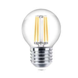 LAMPADINA SFERA A LED INCANTO 4W E27 470 LUMEN 4000K