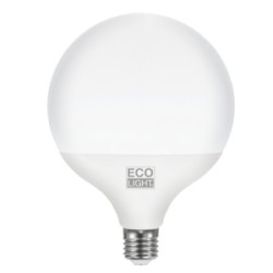 LAMPADINA GLOBO A LED ECOLIGHT 24W E27 2100 LUMEN 4000K