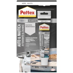 PATTEX SILICONE ACETICO AUTO & NAUTICA NERO ML.50 BLISTER